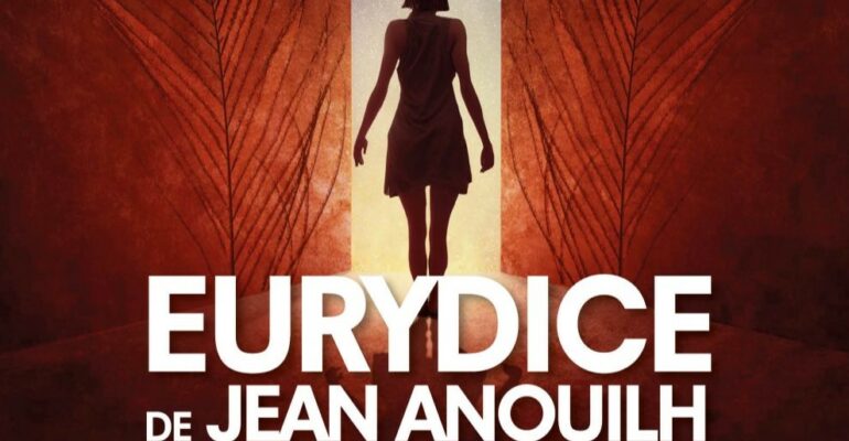 affiche de la pièce Eurydice, au théâtre de poche Montparnasse